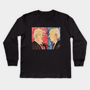 Donald Trump vs Joe Biden 2020 Kids Long Sleeve T-Shirt